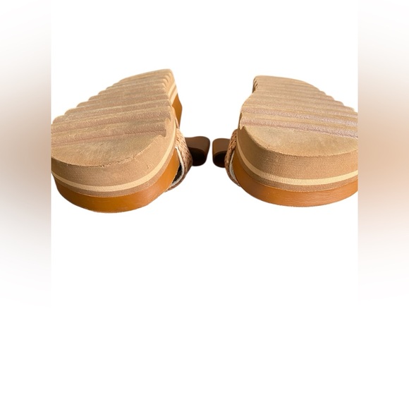 Reef Women’s 9 Cushion Vista Hi Sandal in Natural Braid comfort arch support - Picture 4 of 10